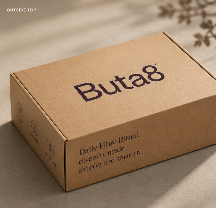 The Buta-8 shipping box