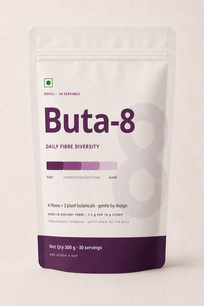Buta-8 refill pouch, 300 g, 30 servings, one scoop a day